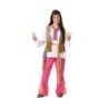 Disfraz de hippie peace para mujer
