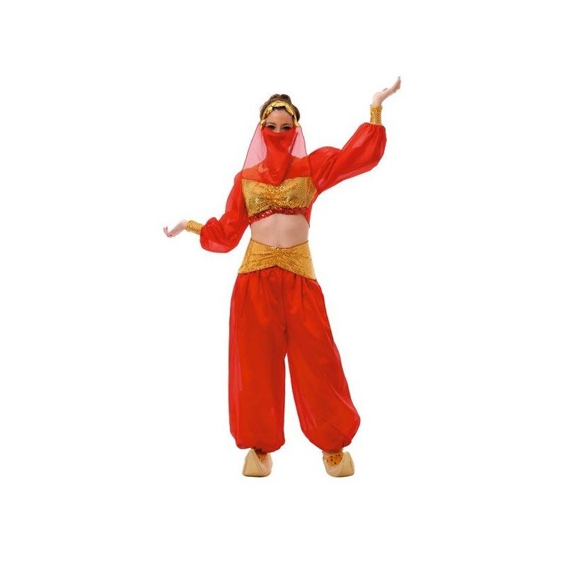Disfraz de bailarina árabe de la danza del vientre