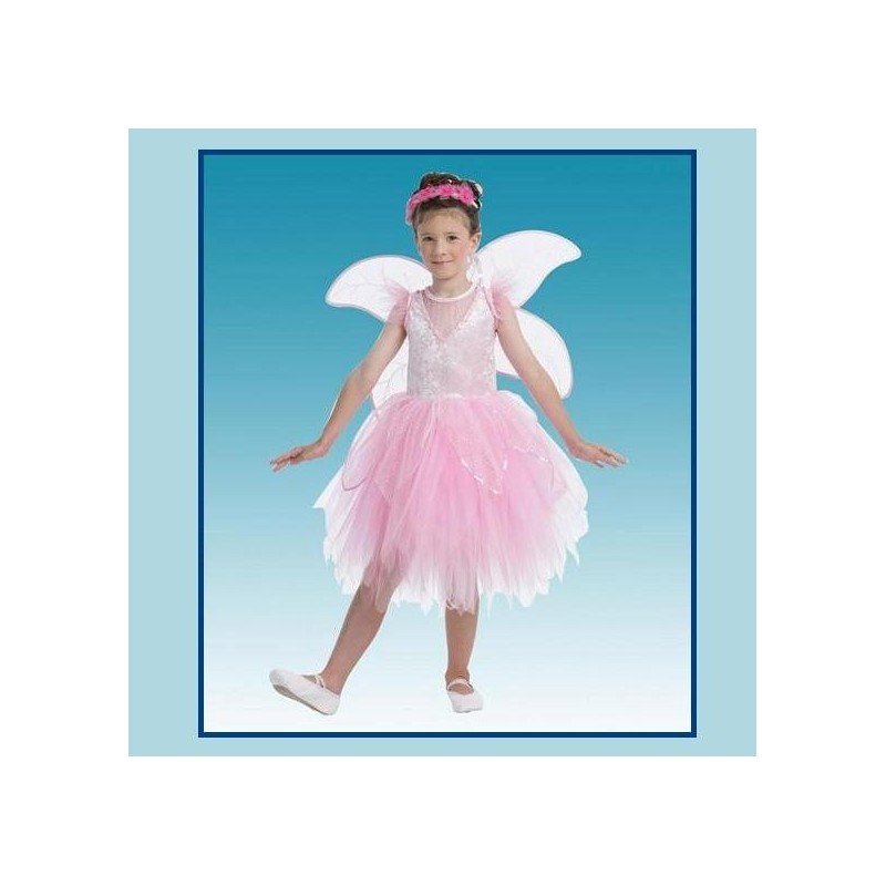Disfraz de Hada Mariposa Rosa Infantil