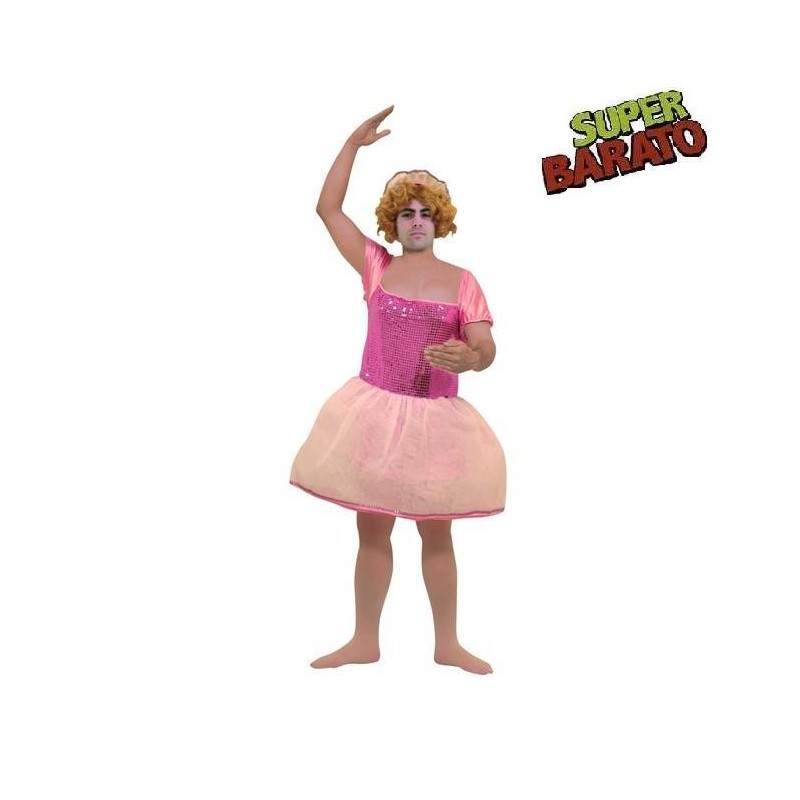 Disfraz de bailarina ballet para hombre