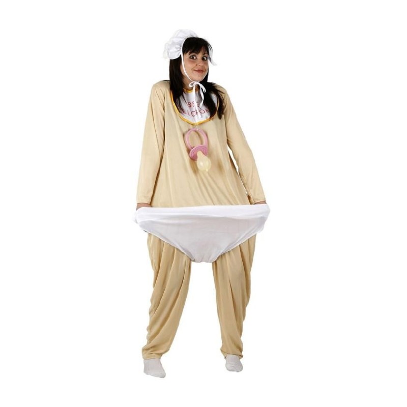 Disfraz de bebé glotón para mujer