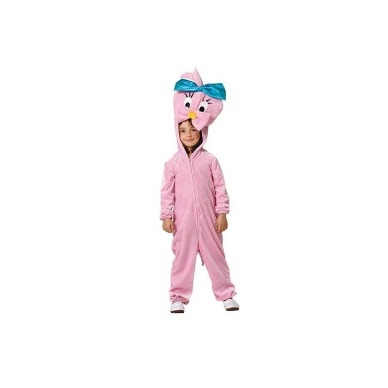 Disfraz de Canaria Rosa Infantil