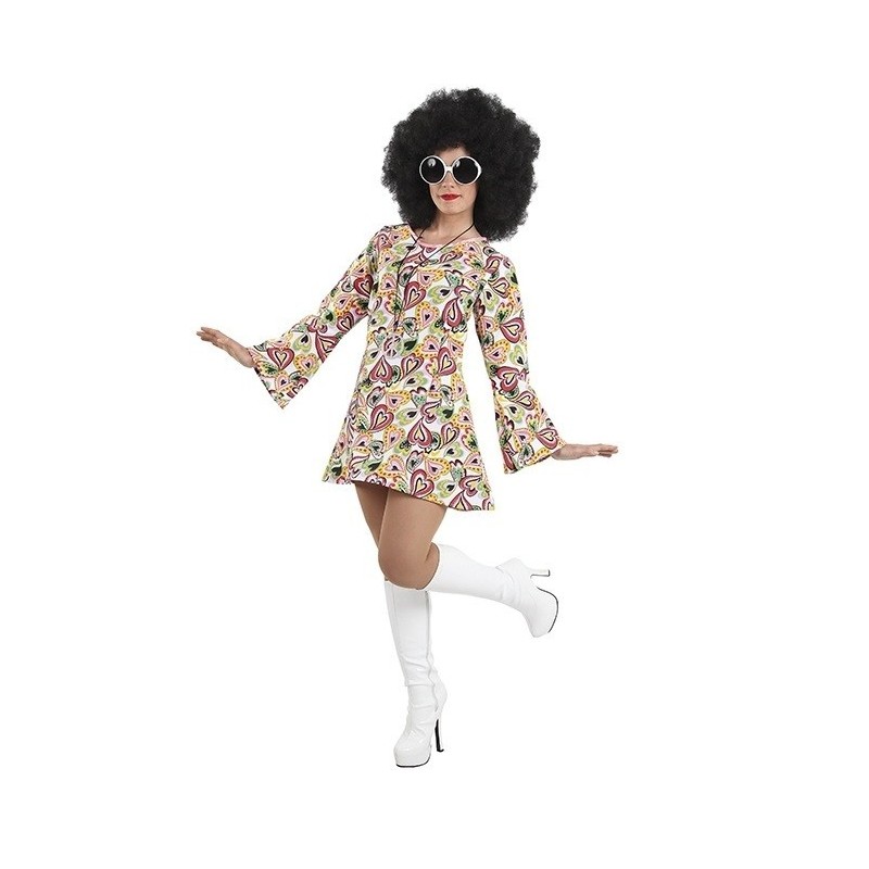 Disfraz de disco años 70 para mujer